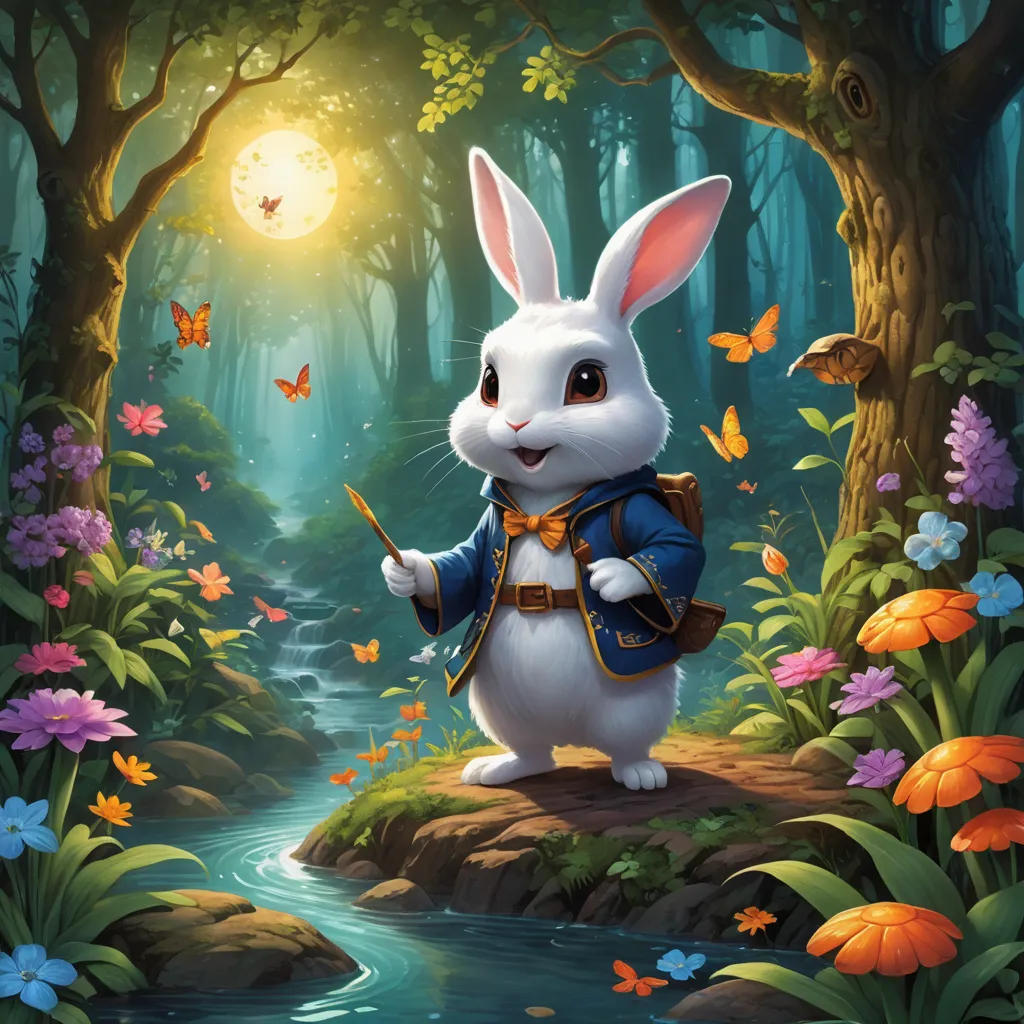 Bouncing with Bunny: A Tale of Hoppity Adventures