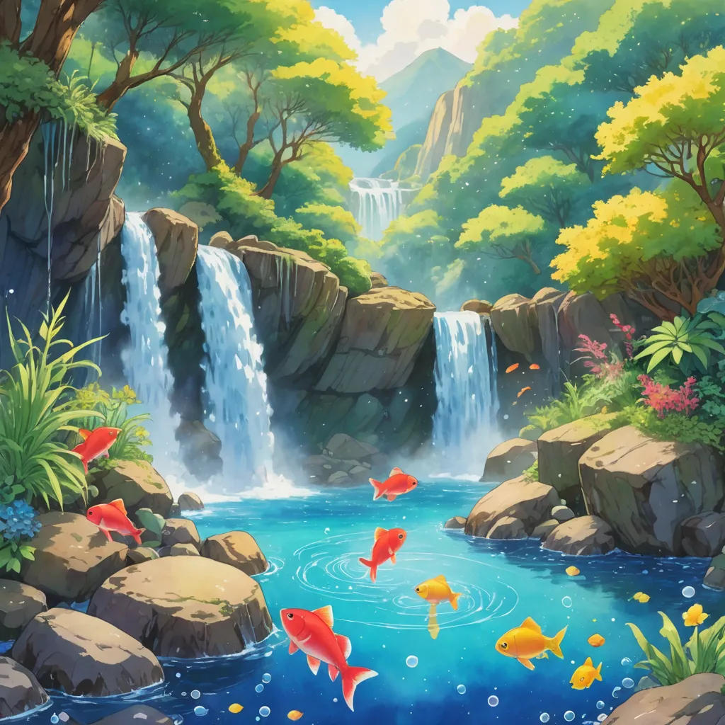 The Three Little Fishes and the Magical Adventure