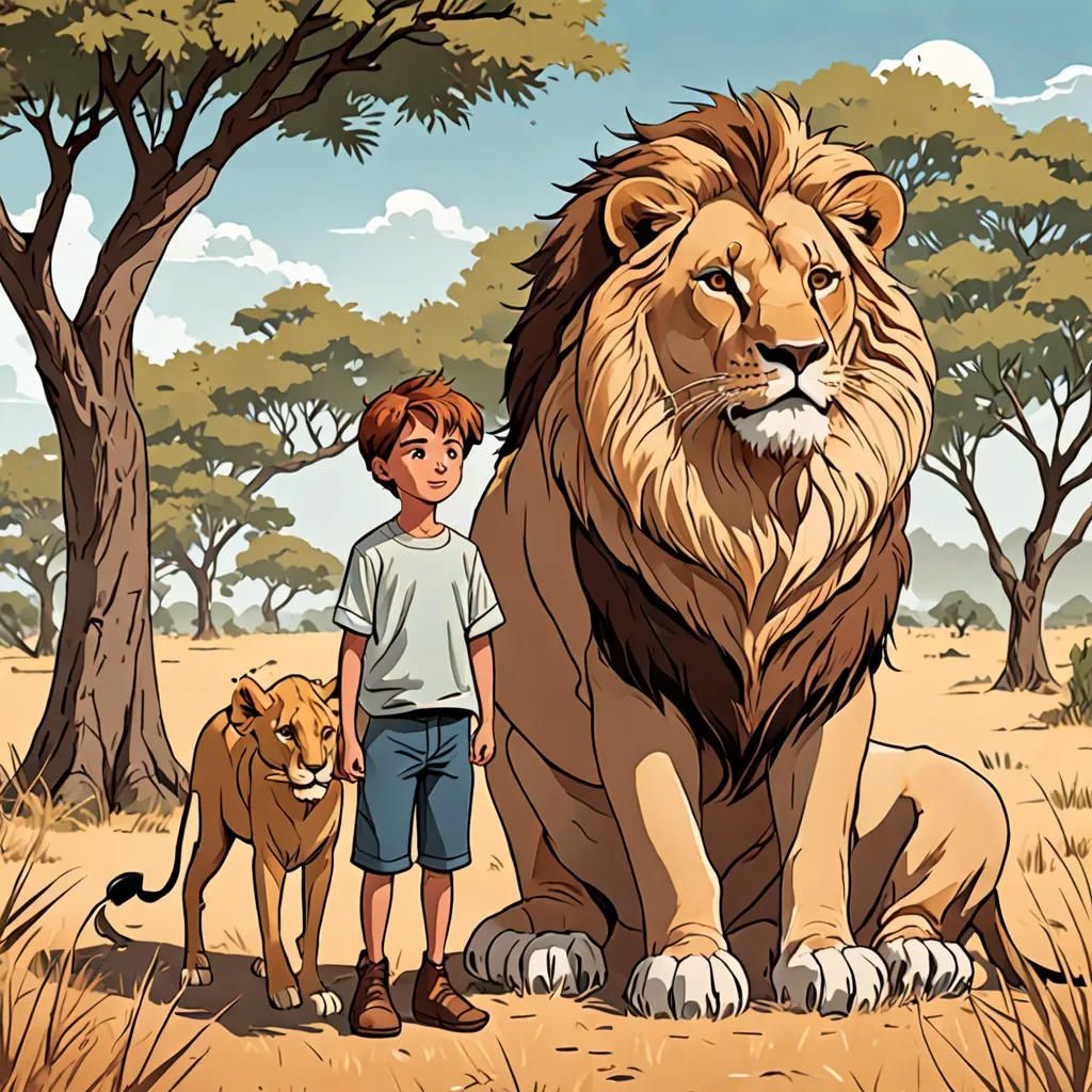 Kofi and the Lion's Pride