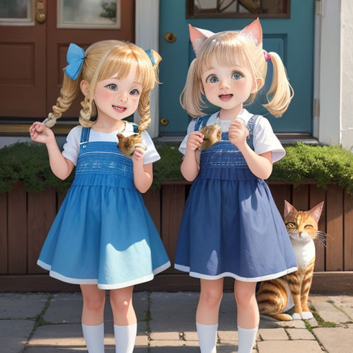 The Adventures of Lily and Her Two Cats
