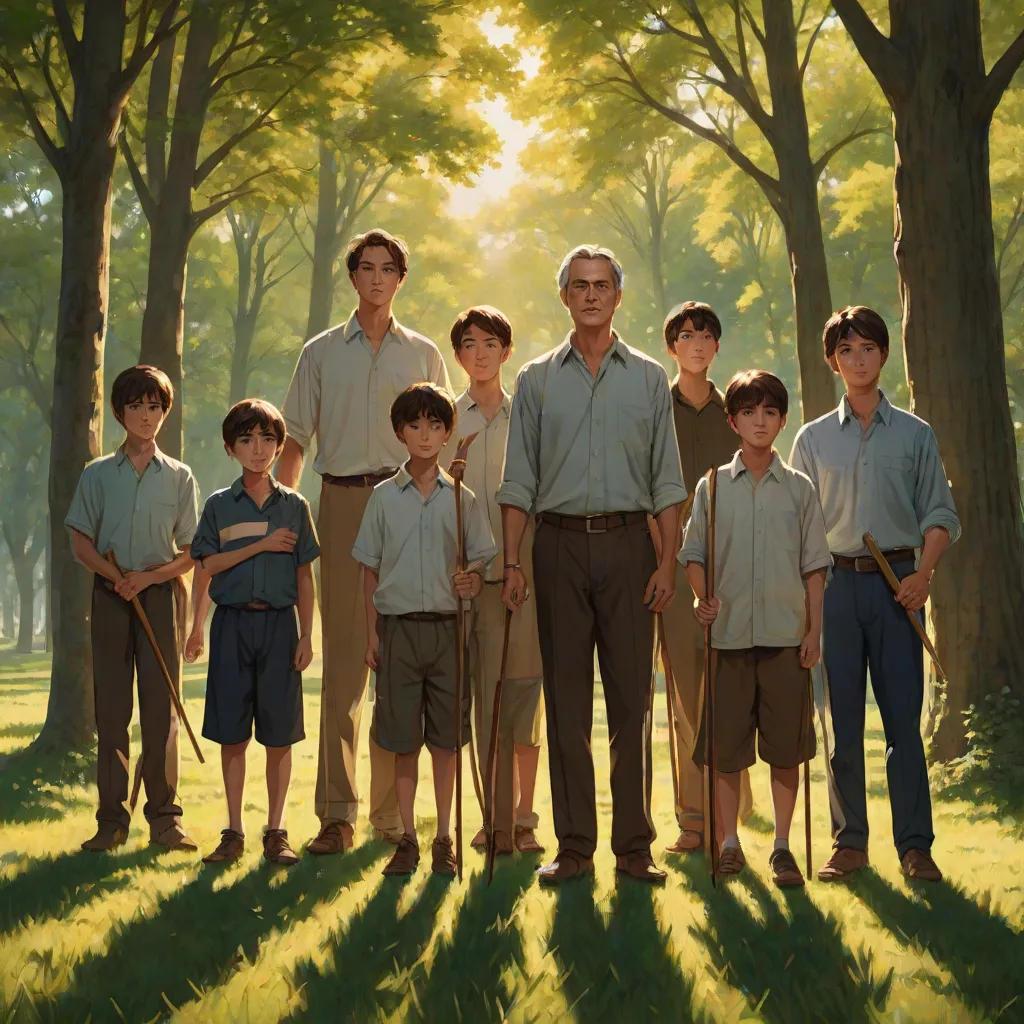 Peter, His 5 Sons, and The Lesson of the Sticks