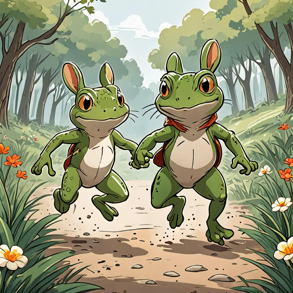 The Frog and the Hare