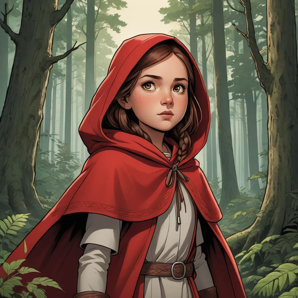 The Brave Little Red Riding Hood