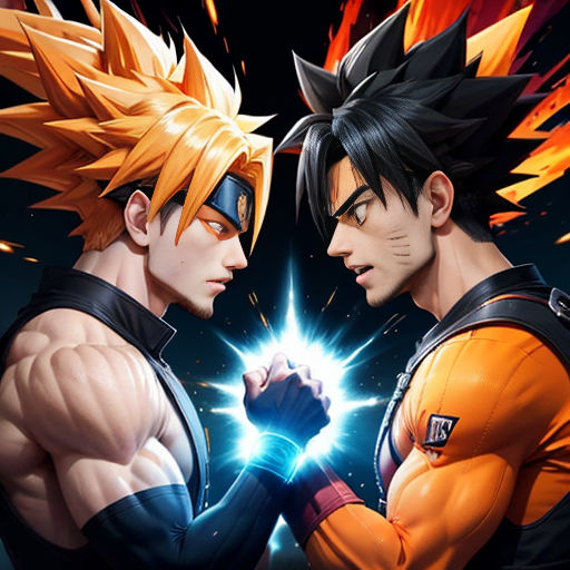 GOKU VS NARUTO - EPIC BATTLE 