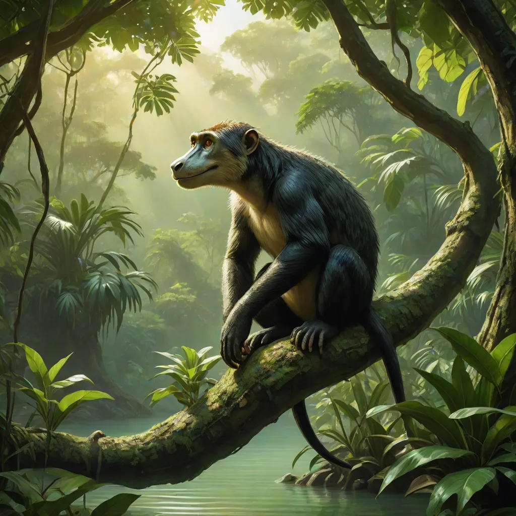 The Clever Monkey and the Greedy Crocodile