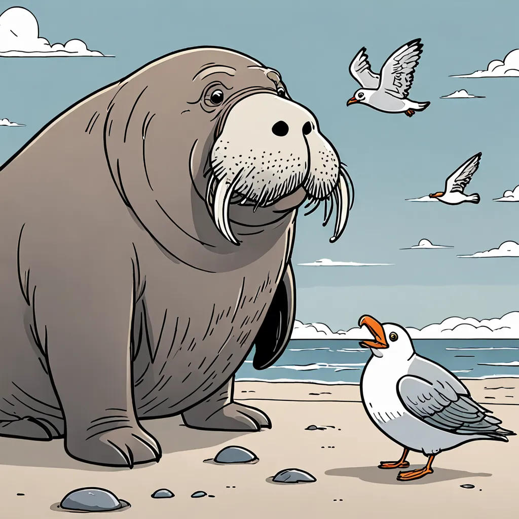 Wilbur the Walrus Learns to Soar
