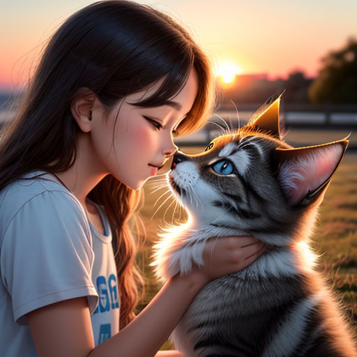 The Puppy and the Kitten