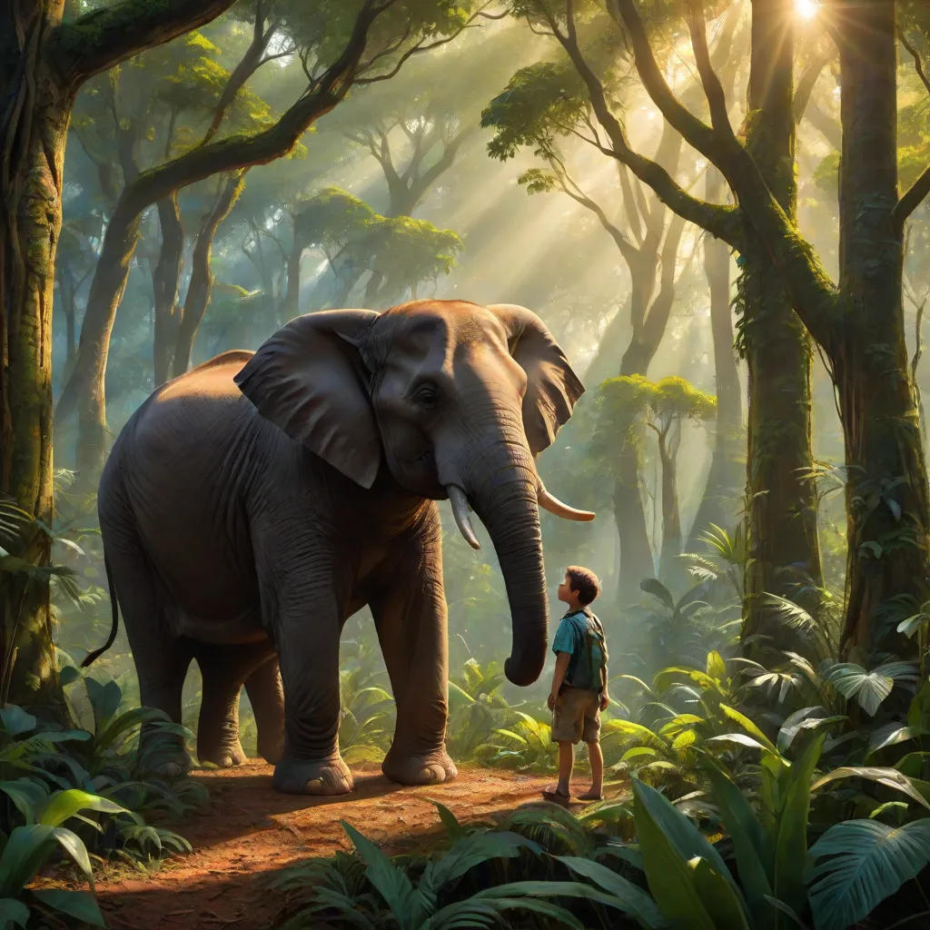 Tommy and the Wise Elephant