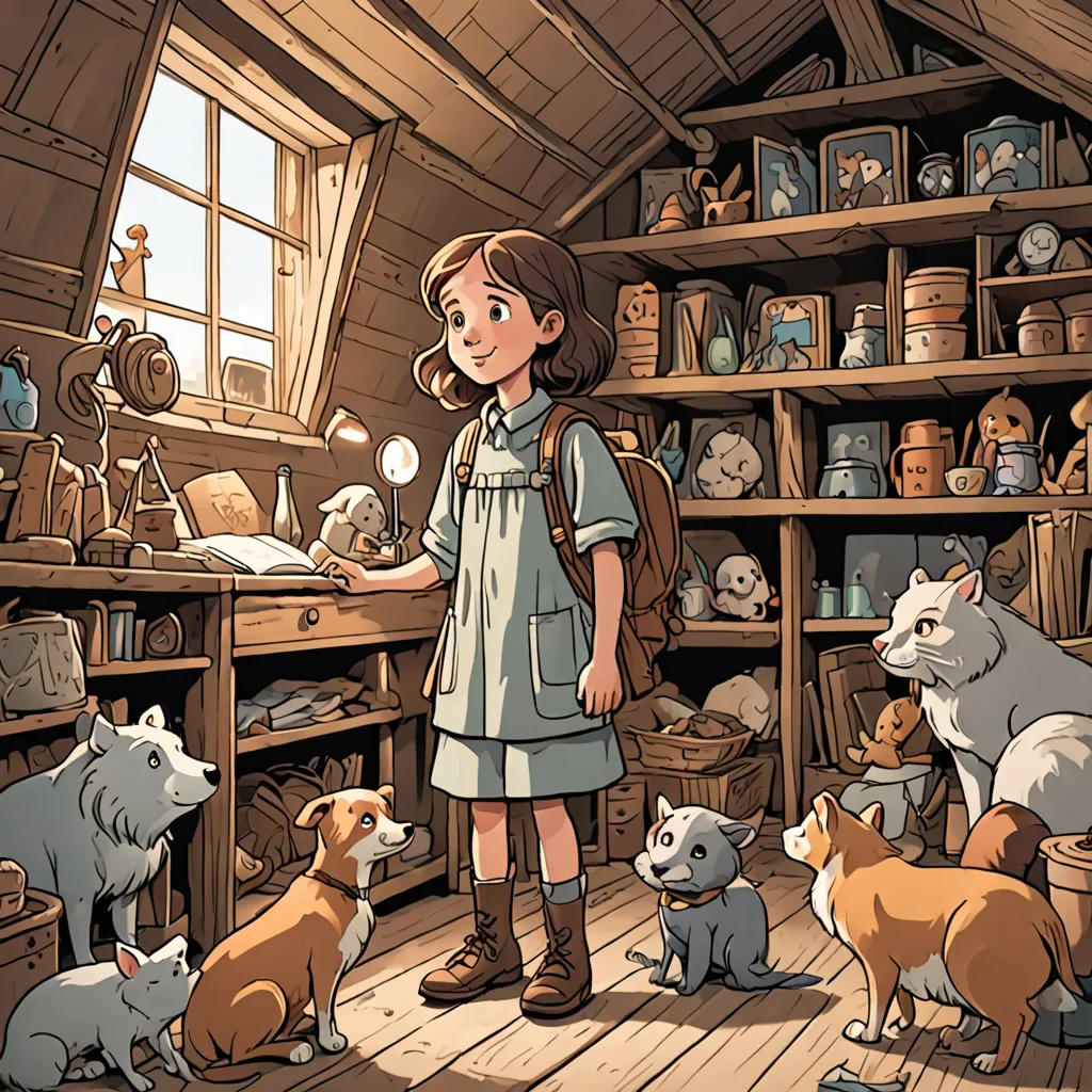Emma's Magical Attic Adventure