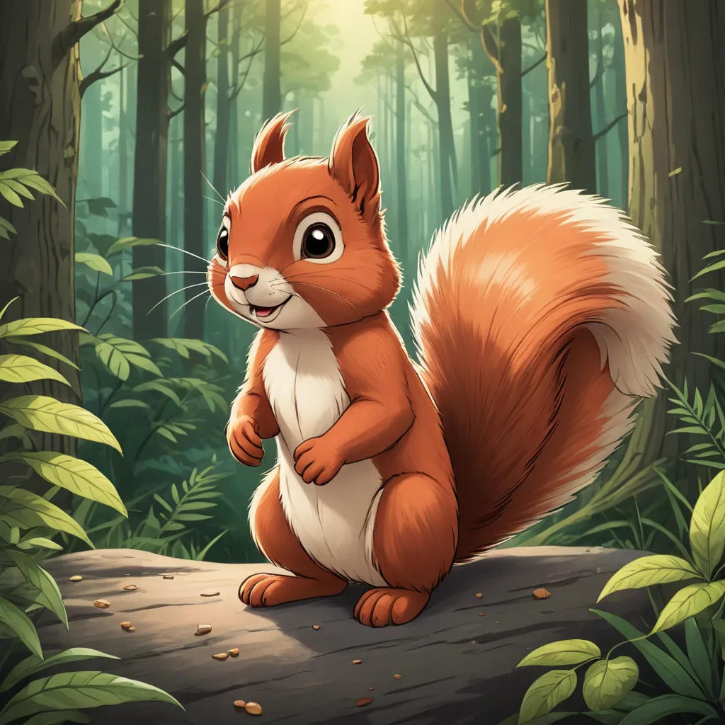 The Journey of Little Squirrel