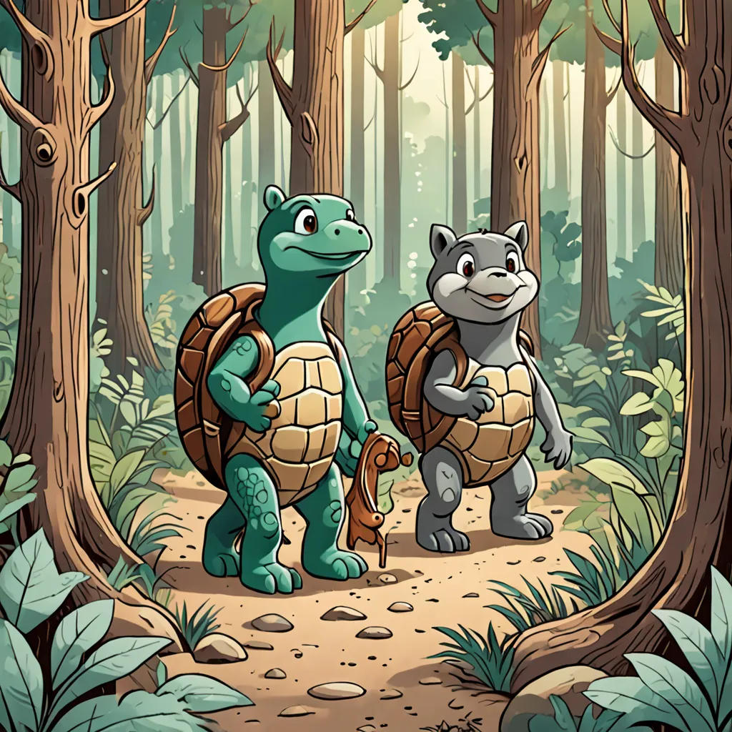 The Adventures of Timmy Turtle and Wally the Wolf