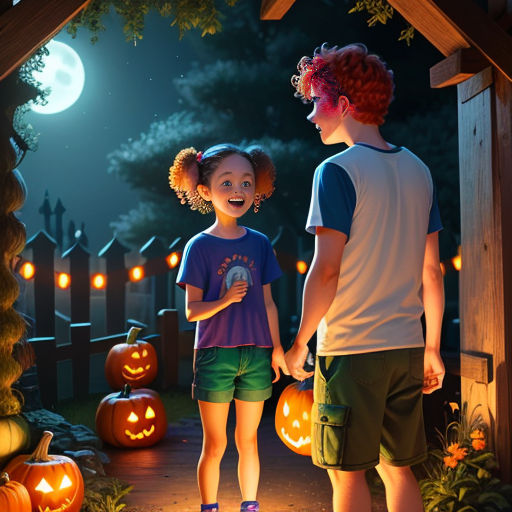 The Halloween Riddle Maze