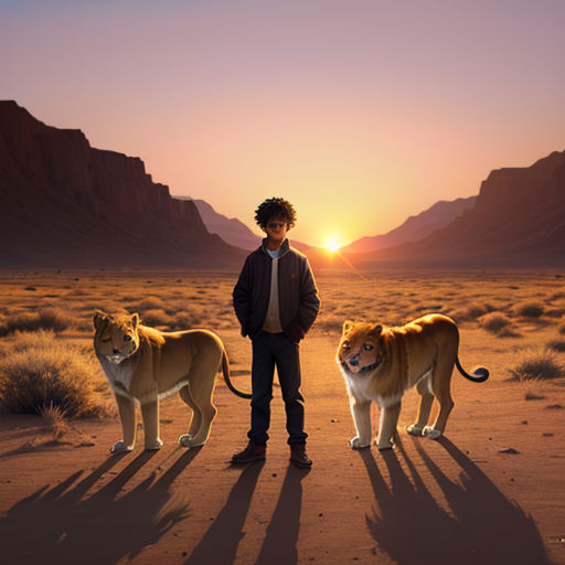 A Lion and His Boy