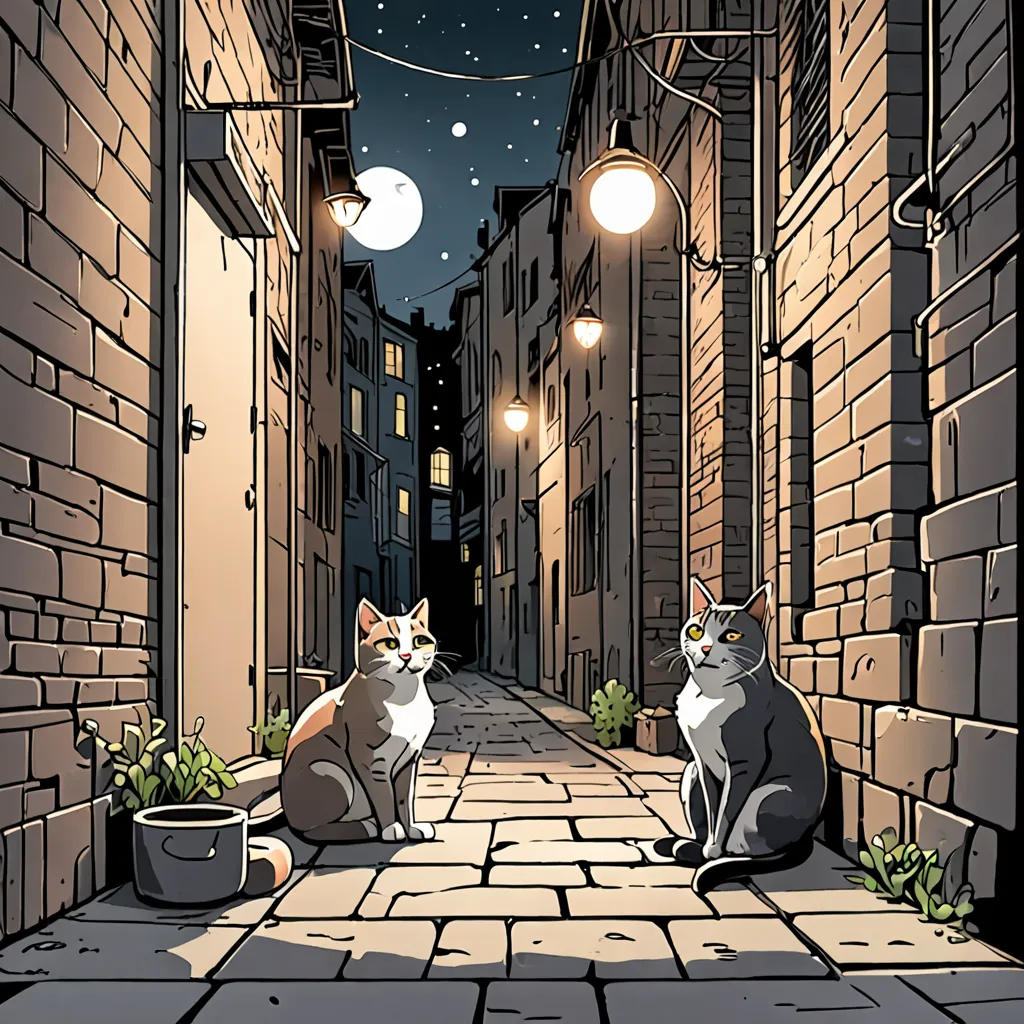 Whiskers in the Moonlight