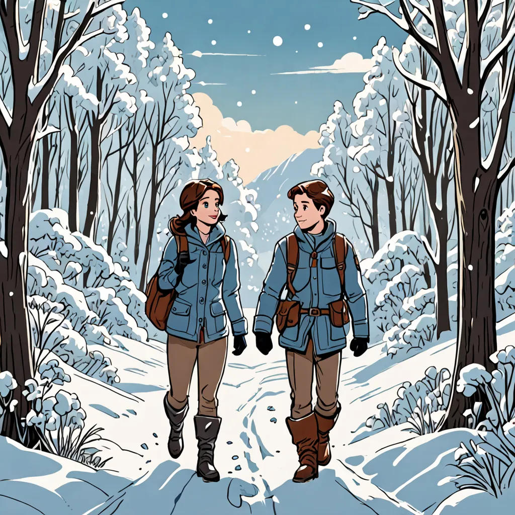 Bucky and Chicory's Snowy Adventure