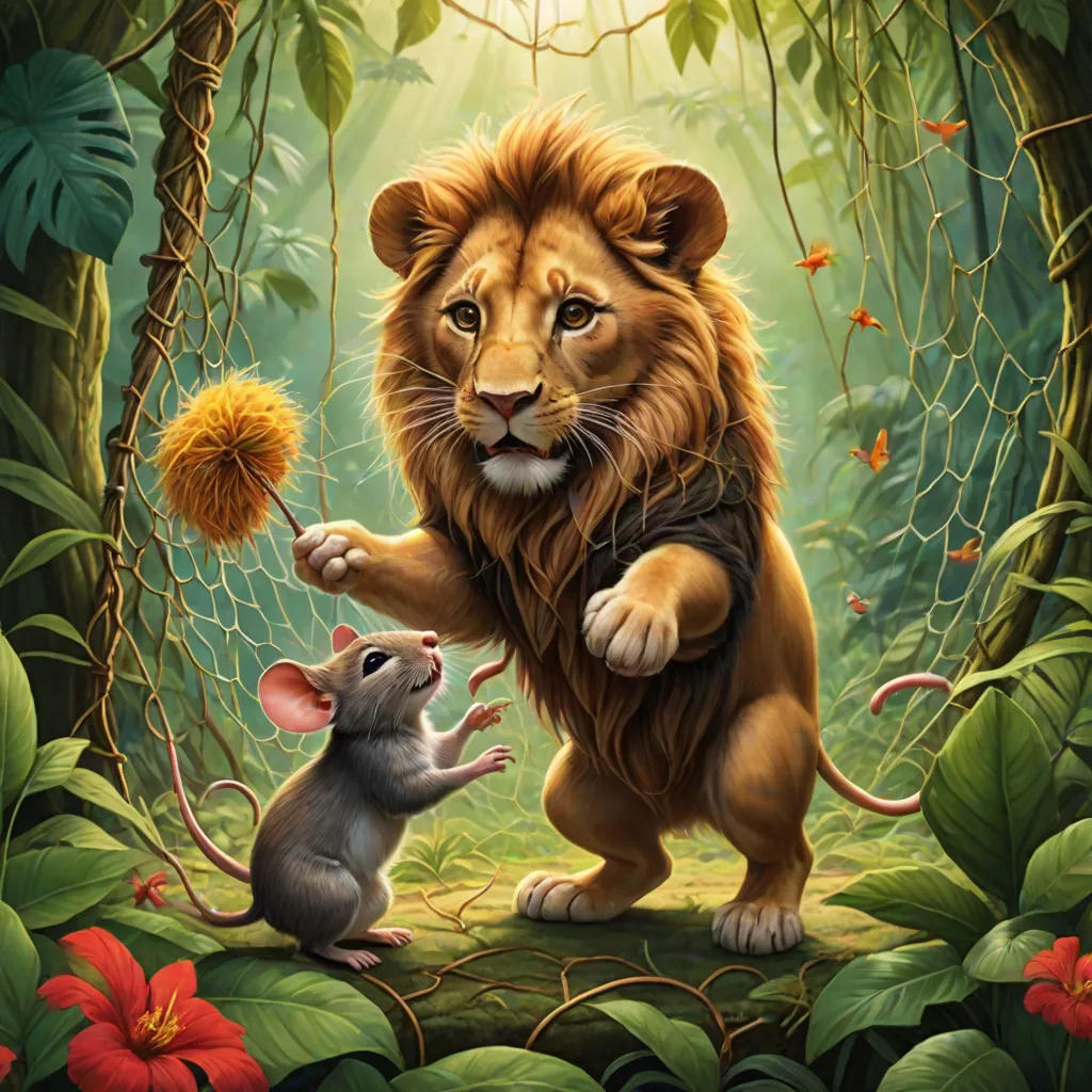 The Lion and the Mouse