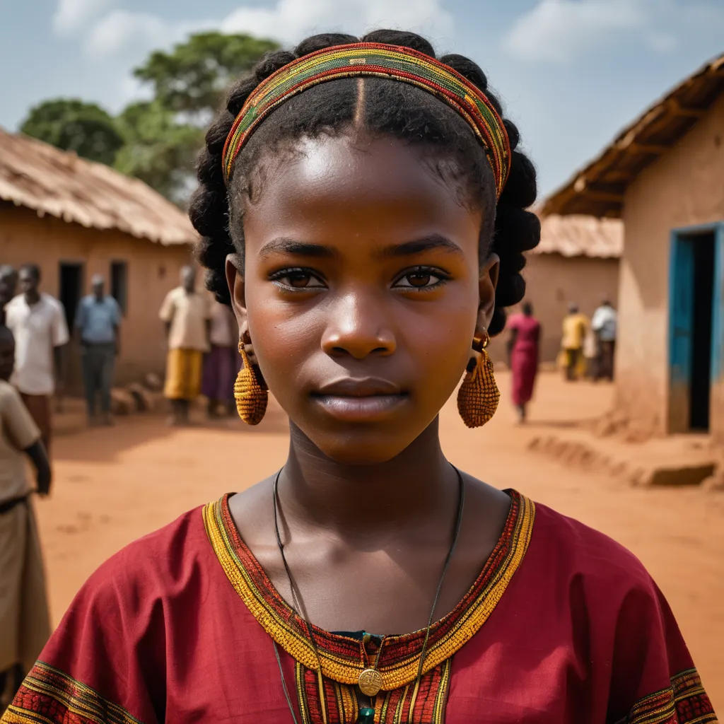 The Victorious Angolan Girl