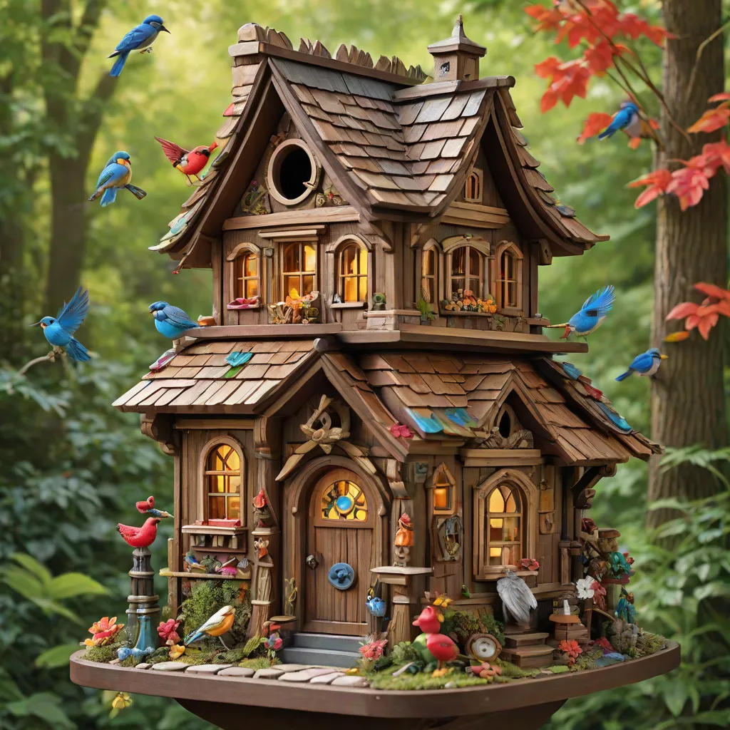 The Little Brownstone Birdhouse