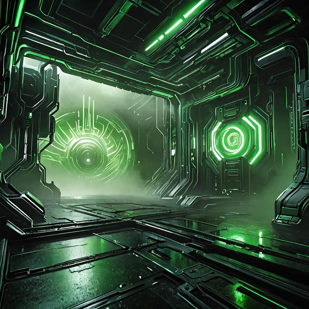 The Swirling Green Mist