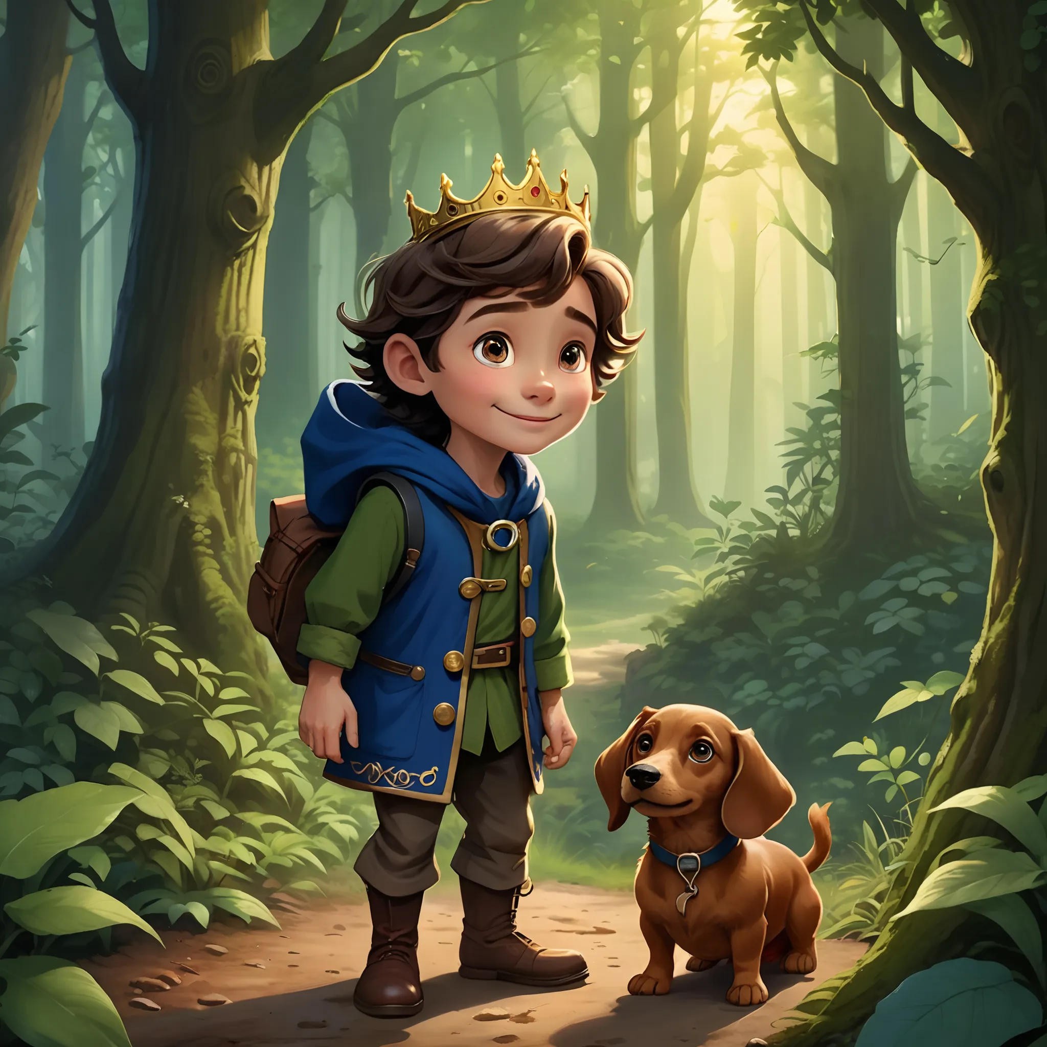 The Lost Prince and His Sausage Dog
