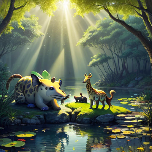 The Adventure at the Enchanted Pond