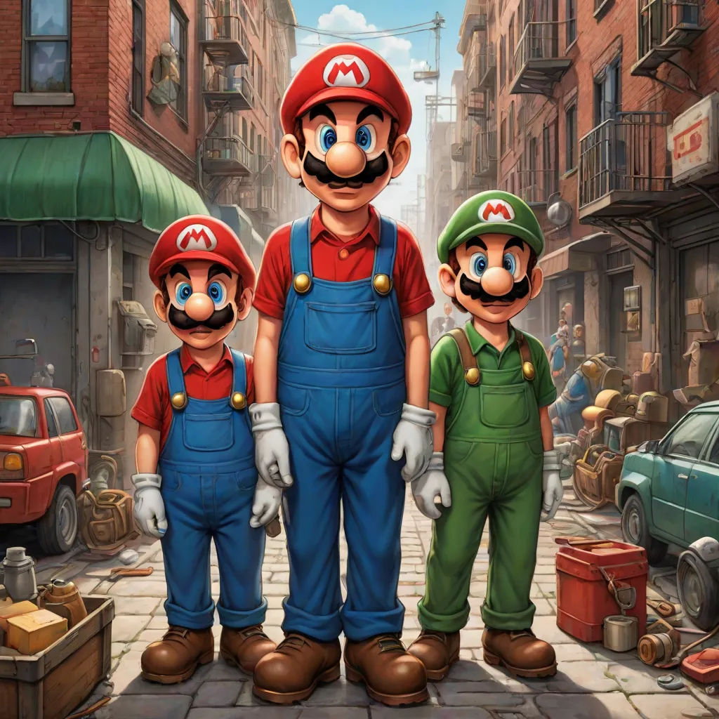 a group of people standing next to each other in front of a street with cars and buildings in the background, hyperrealism, concept art, Chris LaBrooy, official art