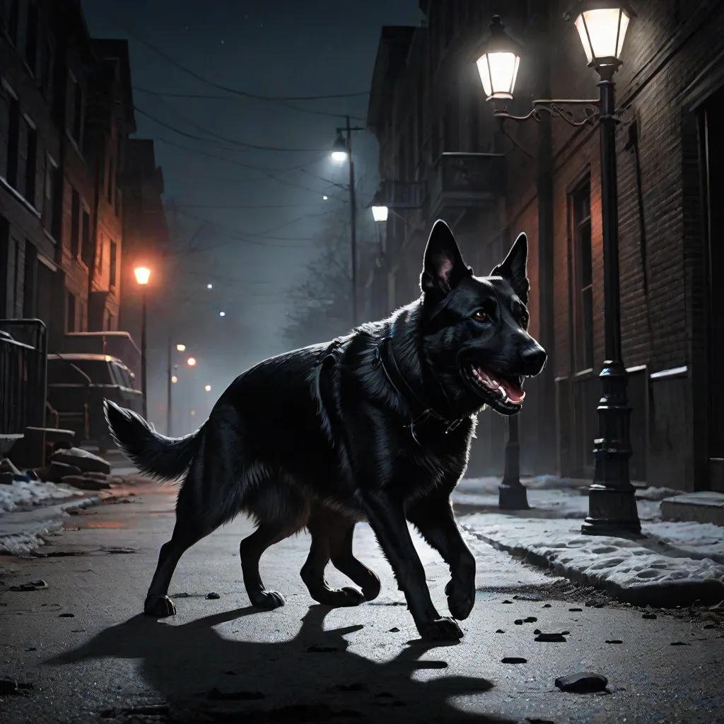 Patches The Police K-9 Dog Helps to Arrest a Robber 