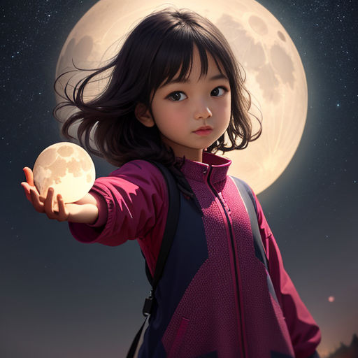 The Girl and the Moon