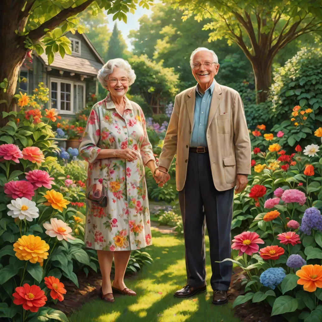 Grandma and Grandpa's Treasure Hunt