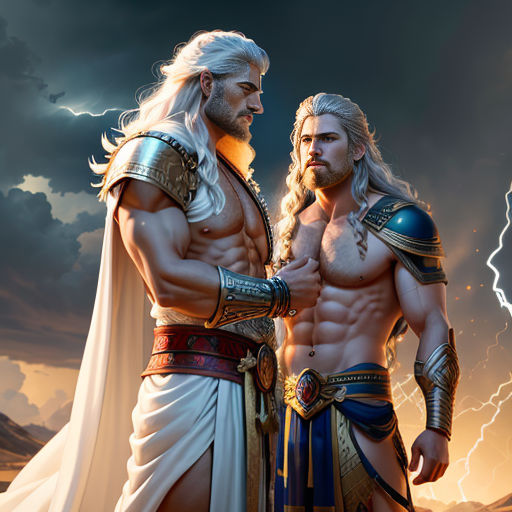 Odin VS Zeus  Between the rulers of the gods, which allfather