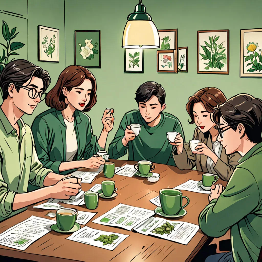 The Green Tea Mystery