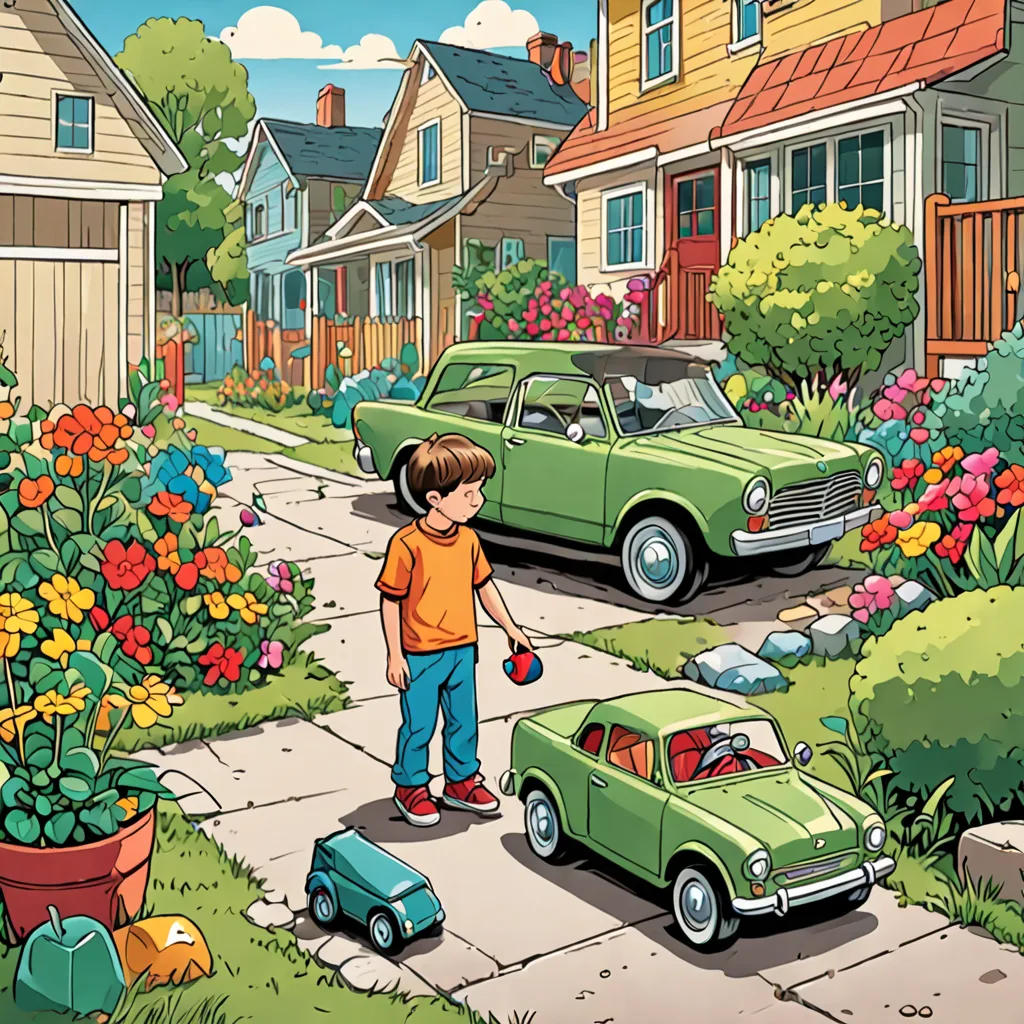 Rayansh's Quest for the Lost Toy Car