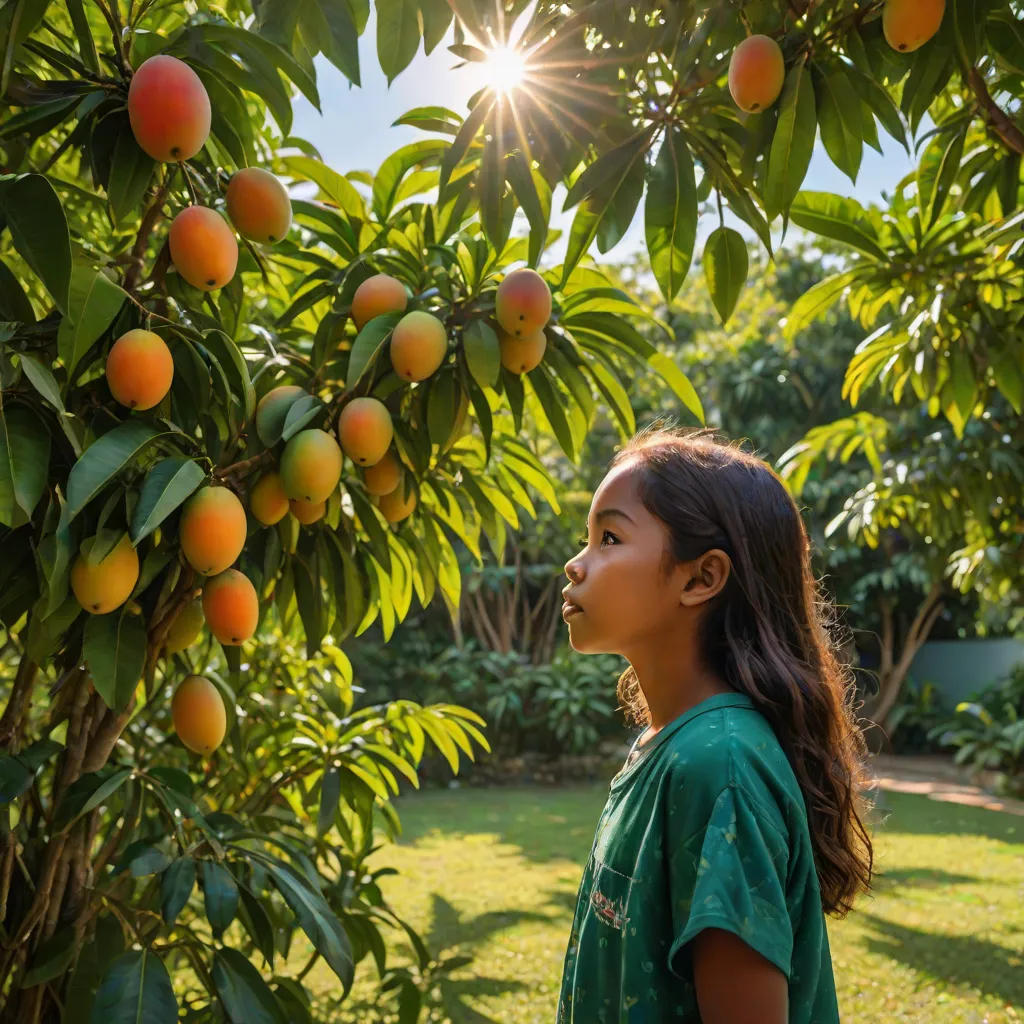 Sanda and the Mango Tree