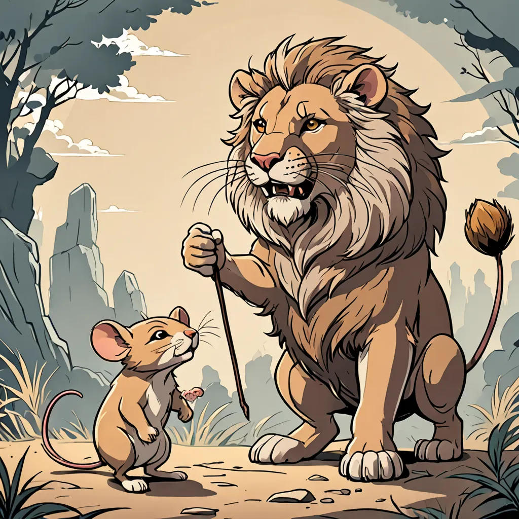 The Lion and the Mouse