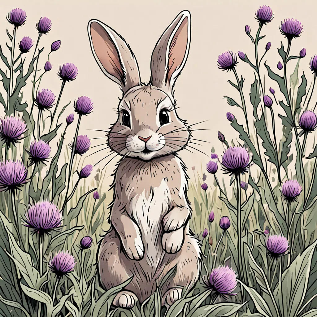 The Moonlight Forest and the Brave Little Rabbit