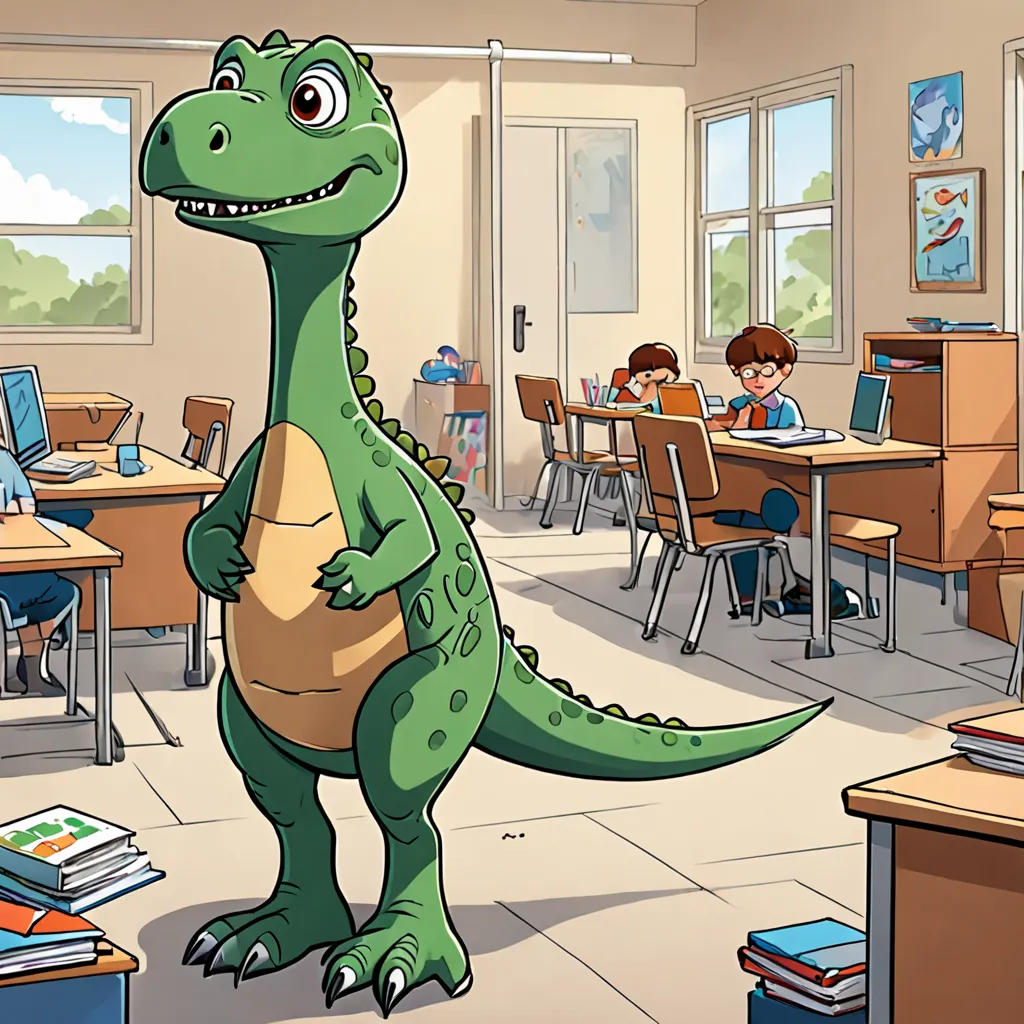 Otto the Ornithomimus