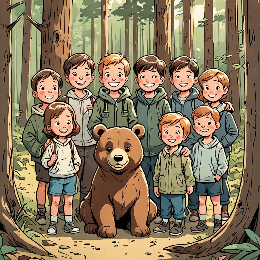 The Bear Family's Camera Adventure