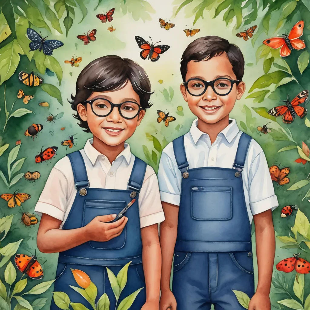 The Bug-Loving Siblings