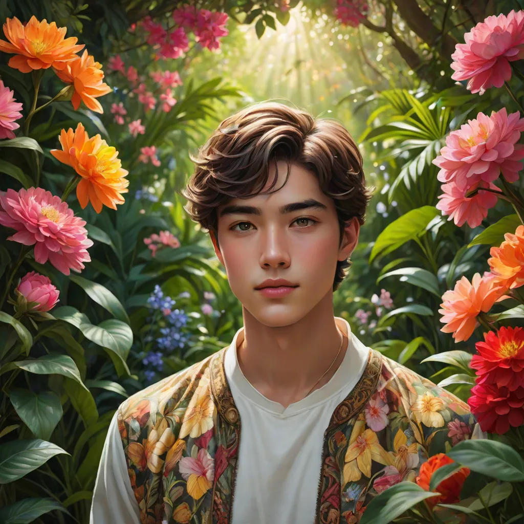 Adrian's Adventure in the Botanic Garden