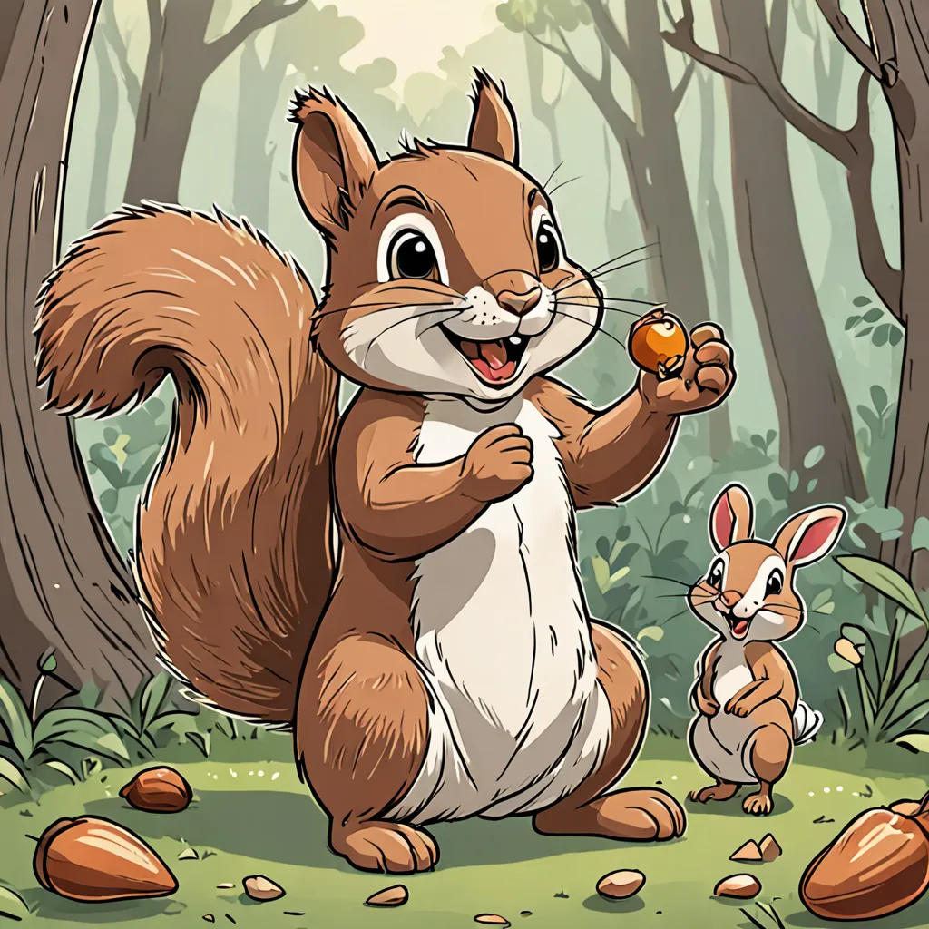 Sammy the Sharing Squirrel