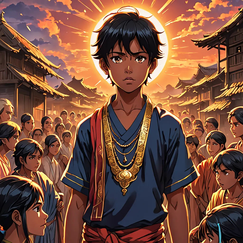 a man standing in front of a crowd of people with a cross on his chest and a chain around his neck, samikshavad, concept art, Cedric Seaut (Keos Masons), official art
