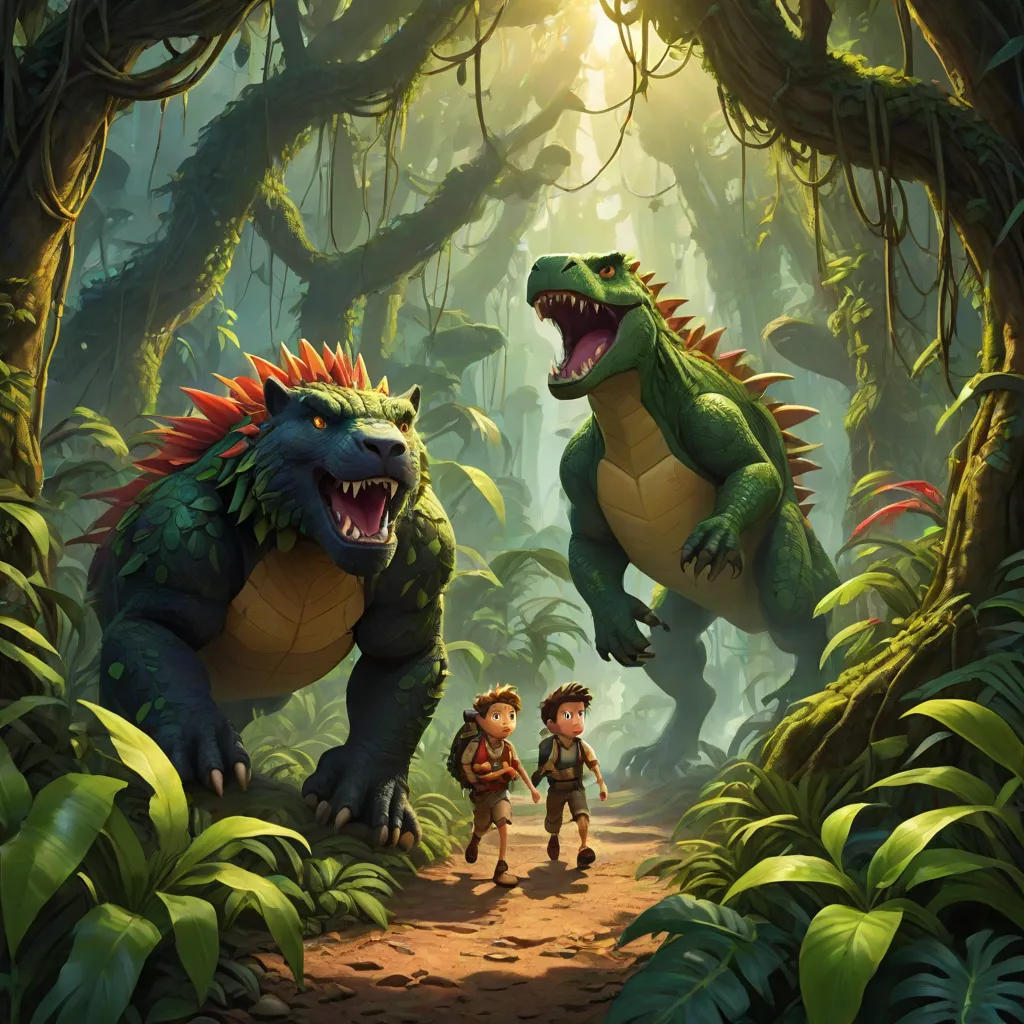 The Dino Chase Adventure