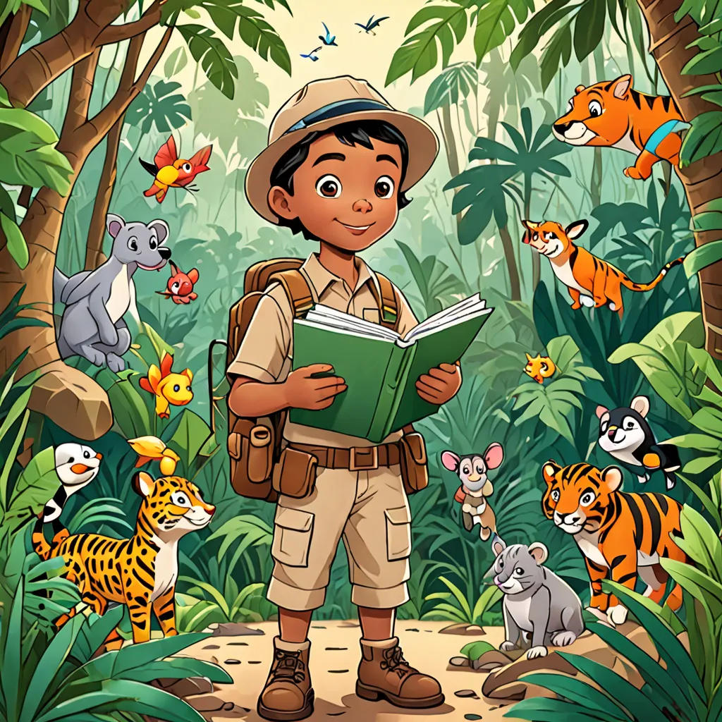 Animal Kingdom Coloring Book
