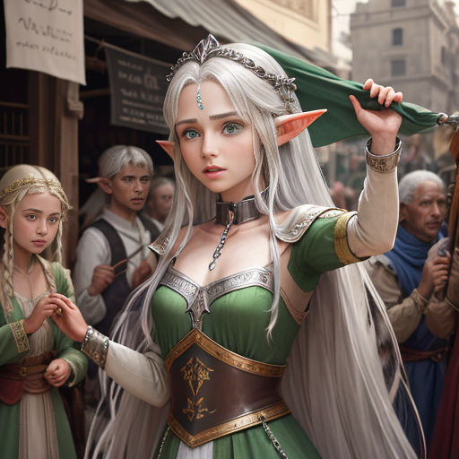 Save the Elf Princess From Slavery!