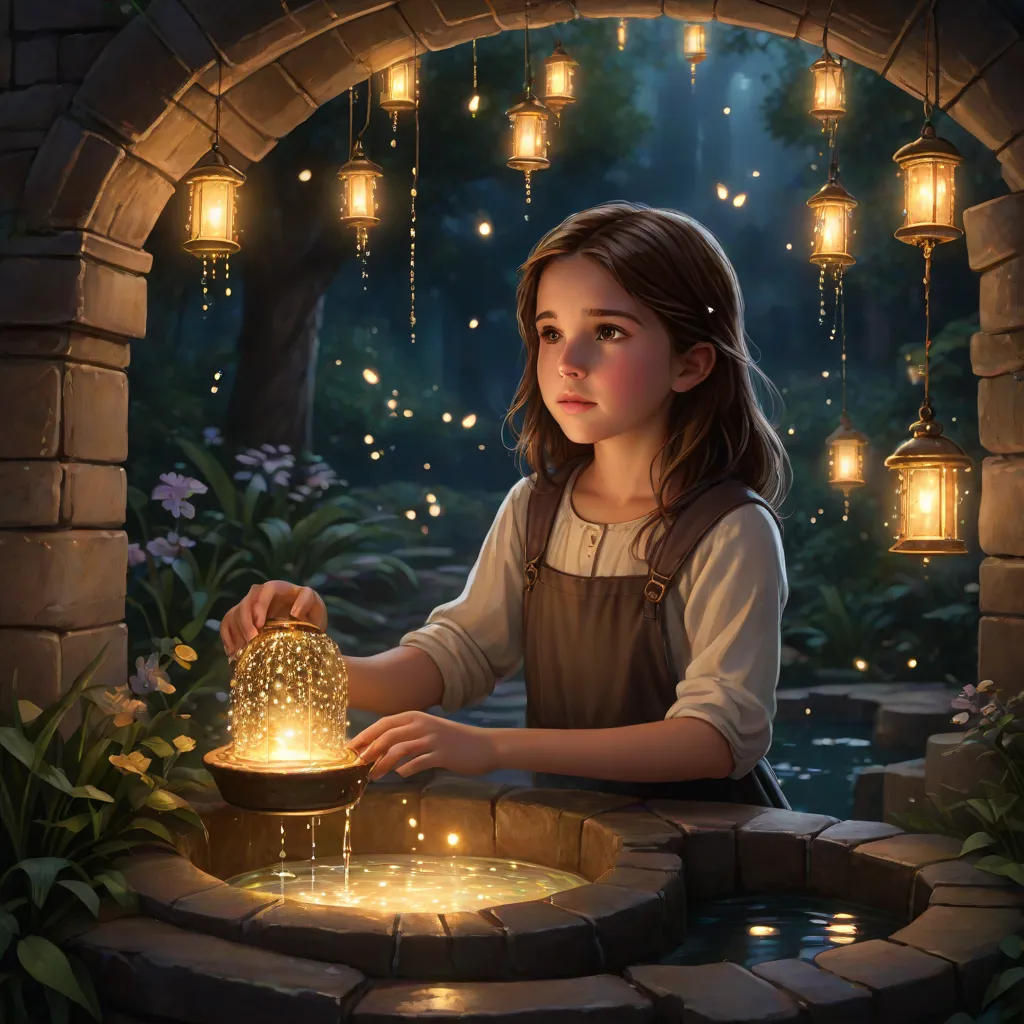 Ellie and the Wishing Well: A Magical Discovery