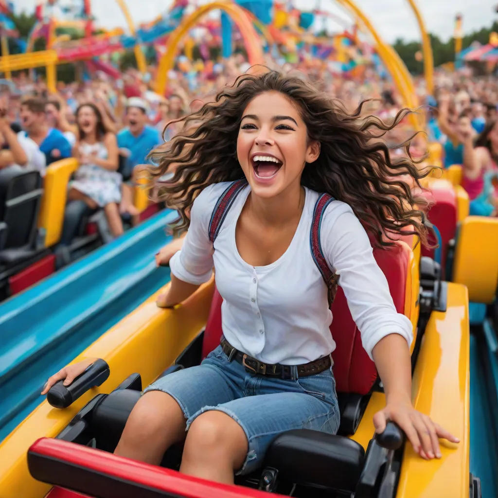 Gabriella's Big Day at Six Flags