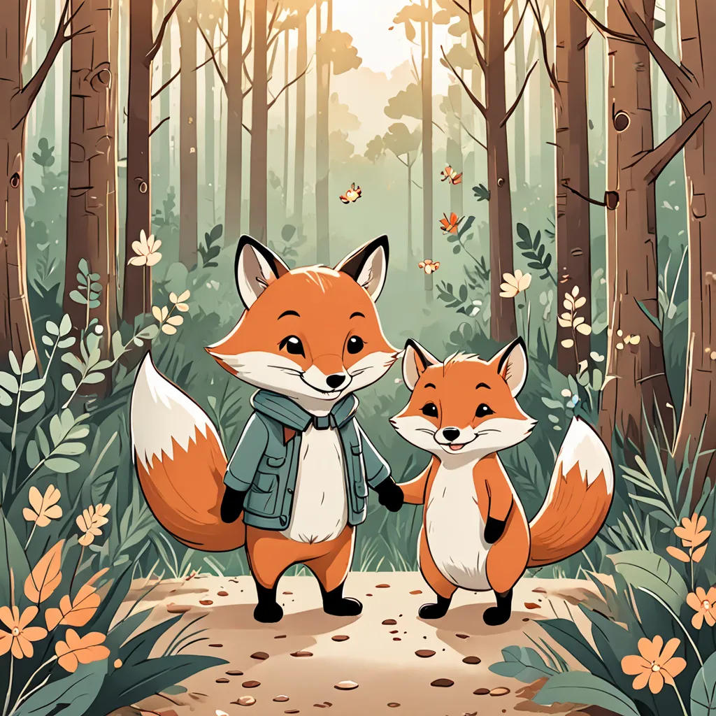 The Little Fox and the Mouse