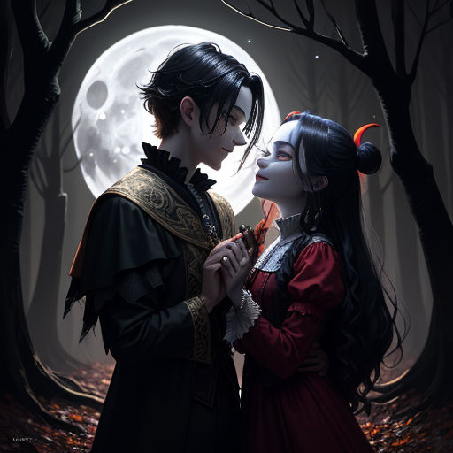 Gothic anime couples galagif.com