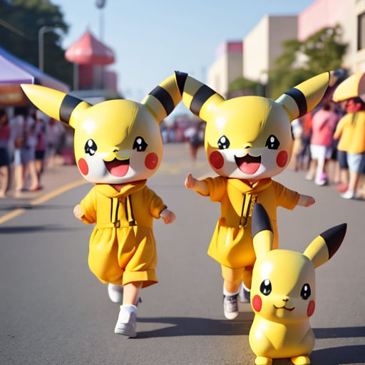 Girl's Classic Pokemon Pikachu Costume