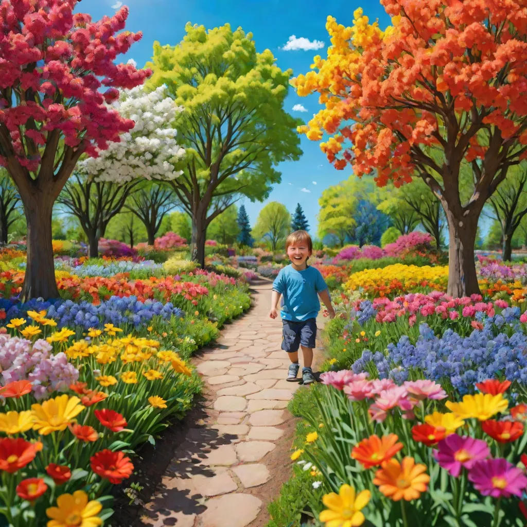 A Colorful Day in the Park